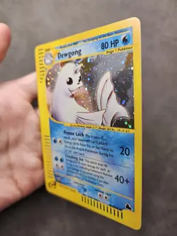 Pokemon TCG Dewgong H6/H32 Holo Rare Vintage E-reader Skyridge - NM - Image 5