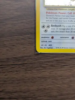 Pokemon TCG Giovanni's Persian 8/132 Gym Challenge Holo Rare Unlimited - Image 4