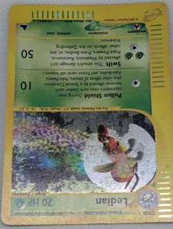 Ledian H14/H32 Skyridge Holo Foil Rare Pokemon TCG Nintendo e-Reader - Image 4