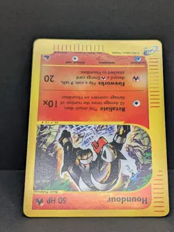 Houndour 66/144 Skyridge Reverse Holo Rare Pokemon TCG Nintendo NM - Image 4