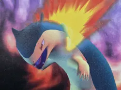 Pokemon Base Set Expedition #65/165 non-holo TYPHLOSION ^^never played^^ - Image 4