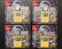 Pokemon TCG Mega Evolution & Phantasmal Flames 2 Pack Blister Raikou Lot Of 4 - Image 1