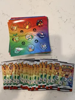 18 Pokemon First Partner Series 1 Promo Packs Sealed - Image 1