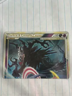 Pokemon TCG Darkrai & Cresselia LEGEND 99/102 2010 English - Top Half - Image 1