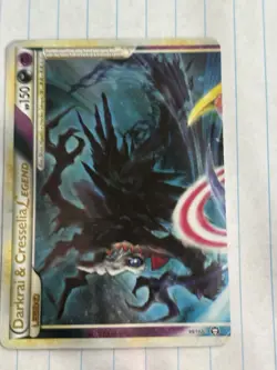 Pokemon TCG Darkrai & Cresselia LEGEND 99/102 2010 English - Top Half - Image 3