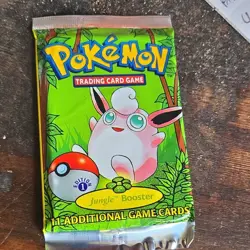 (READ DESCRIPTION)Pokemon TCG Jungle Booster Pack 1st Edition Wigglytuff - Image 1