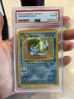 Vintage WOTC Pokemon PSA Lot - Vaporeon 6 Scyther 5 Pidgeot 5 & 4 Holo 1999 - Image 3