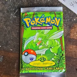 (READ DESCRIPTION)Pokemon TCG Jungle 1st Edition Scyther Booster Pack English - Image 1