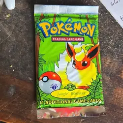 (READ DESCRIPTION)Pokemon TCG Jungle Booster Pack 1st Edition Flareon 11 - Image 1