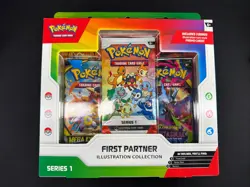 Pokemon TCG: First Partner Illustration Collection Series 1 New Sealed - Image 1