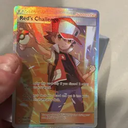 Pokemon Red's Challenge 213/214 Sm-Unbroken Bonds Full Art Ultra Rare Holo - Image 1