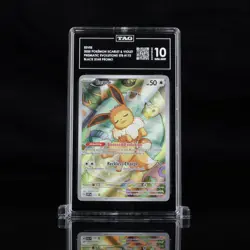 2025 Pokemon SV Prismatic Evolutions #173 Black Star Promo Eevee TAG 10 (969) - Image 1