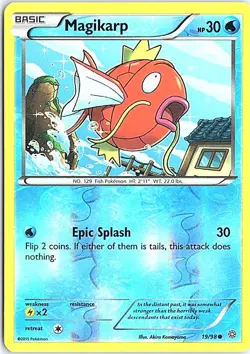 Magikarp XY - Ancient Origins 19/98 LP Reverse Foil Pokemon - Image 1