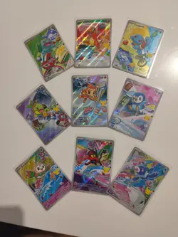 Lot 9 cartes Pokemon Promo 30 ans AR serie 1 francais MEP037 a MEP045 NM FR - Image 1
