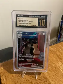 GOLD LABEL POKEMON Persian 078/064 IR Rare Shrouded Fable - CGC 10 PRISTINE - Image 1