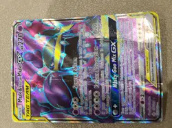 Muk & Alolan Muk GX 196/214 Unbroken Bonds Full Art Ultra Rare NM Pokemon - Image 1