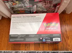 (4) Pokemon Black Bolt & White Flare Poster & Black & White Bolt Binder Sam’s - Image 2