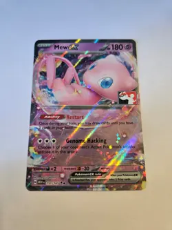 Pokemon TCG Mew EX Prize Pack 151/165 LP - Image 1
