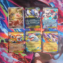 Updated Pictures- Pokemon TCG Mega Evolution ex Bundle x5 + 1 IR - Image 1