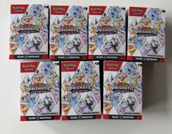 Pokemon TCG Prismatic Evolutions Booster Bundle - LOT OF 7 - SEALED, NEW - Image 1