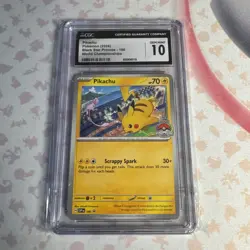 The Pokemon Company Pikachu 190 SVP Black Star Promos World Championship Promo - Image 1