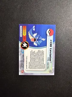 Carte Pokemon Leviator 130 TOPPS Serie 2 Francais - Image 2