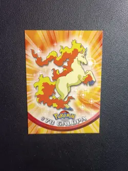 Carte Pokemon Galopa 78 Serie 2 TOPPS Francais - Image 1
