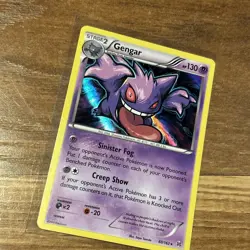 Pokemon TCG Gengar Breakthrough 60/162 Reverse Holo Rare Stage 2 130 NM - Image 3