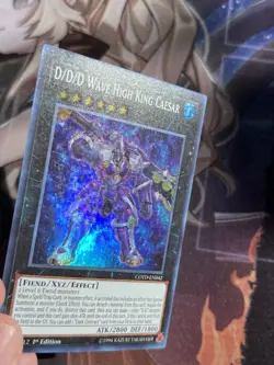 D/D/D Wave High King Caesar COTD-EN042 Code of the Duelist 1st Edition LP - Image 3