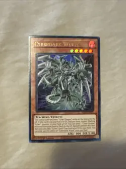 Yugioh Cyberdark Wurm ALIN-EN027 Ultra Rare - NM - Image 1