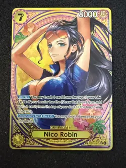 NICO ROBIN ALTERNATE ALT ART SP 2026 ONE PIECE HEROINES EDITION EB03-055 ENGLISH - Image 1