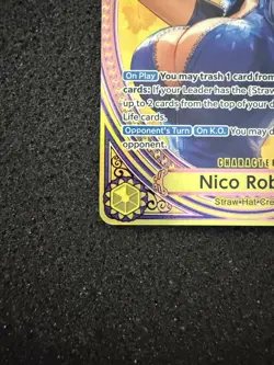 NICO ROBIN ALTERNATE ALT ART SP 2026 ONE PIECE HEROINES EDITION EB03-055 ENGLISH - Image 5