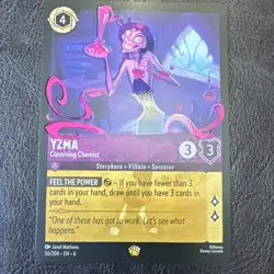 Disney Lorcana Yzma-Conniving Chemist Azurite Sea Legendary 56/204 Regular NM - Image 1