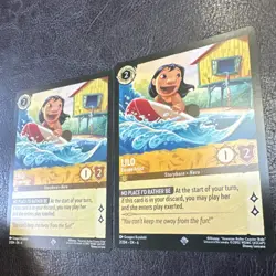 Disney Lorcana Lilo Escape Artist Azurite Sea x2 NM - Image 3