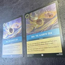 Disney Lorcana Sail the Azurite Sea x2 Cold Foil NM - Image 3