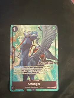 Stronger (CS 25-26 Finalist Card Set 2) OP09-089 One Piece Promotion Cards Foil - Image 1