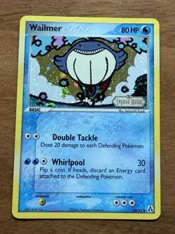 Pokemon Card - Wailmer Legend Maker 69/92 Common Reverse Holo Stamped - Image 1