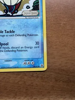 Pokemon Card - Wailmer Legend Maker 69/92 Common Reverse Holo Stamped - Image 5