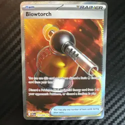 Pokemon Blowtorch Trainer Full Art Foil English Card 117/094 - Pokemon TCG - Image 1