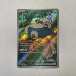 Snorlax 051 Promo Card SV Scarlet & Violet 151 Promo Holo Card - Image 1