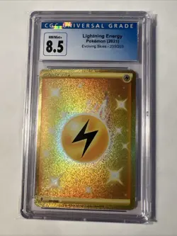 Lightning Energy 235/203 - Evolving Skies - CGC 8.5- Pokemon Card - Image 1