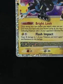 Pokemon Card Luxray GL Lv.X 109/111 Ultra Rare Holo Stamped 25th Anniversary TCG - Image 2