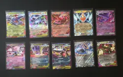 Pokemon Phantasmal Flames Complete Set of EX Double Rare ⭐⭐ 10 Card Lot All NM - Image 1