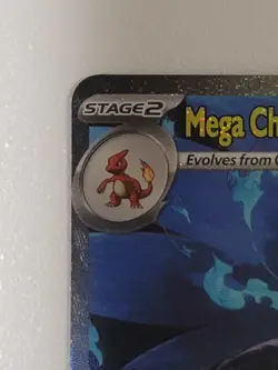 Mega Charizard X ex 125/094 Phantasmal Flames Pokemon card English TCG NEW - Image 2
