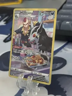 Mightyena TG09/TG30 Astral Radiance Ultra Rare Full Art Holo Pokemon Card - NM - Image 3