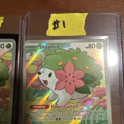Shaymin Holo Illustration Rare Card 185/182 Sv10: Destined Rivals NM Condition - Image 4