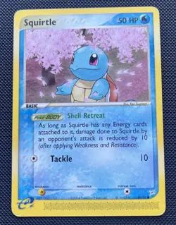 Pokemon TCG Squirtle 46/95 Team Magma vs Team Aqua Vintage 2004 Card - Image 1