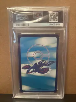 2003 Pikachu Ace of Spades Pokemon Sapphire Japanese Poker Playing Card - Image 2