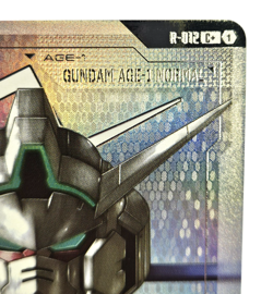 Gundam TCG Card Game Dual Impact Foil Resource GD02 C+ R-012 Gundam AGE-1 Normal - Image 3