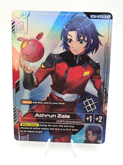 Athrun Zala Alternate Art Winner Foil - ST04-011 C+ NM - Gundam TCG Card Game - Image 2